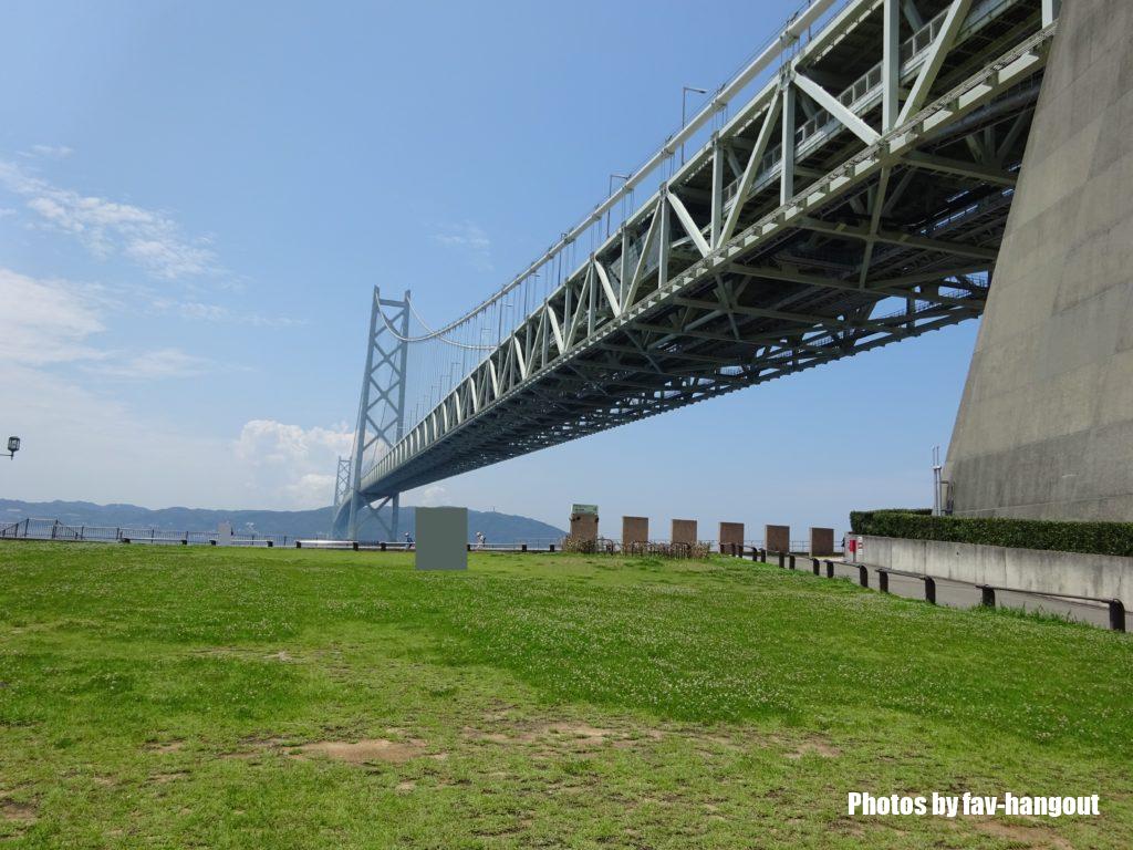 明石海峡大橋を歩くことができる人気スポット「舞子海上プロムナード」