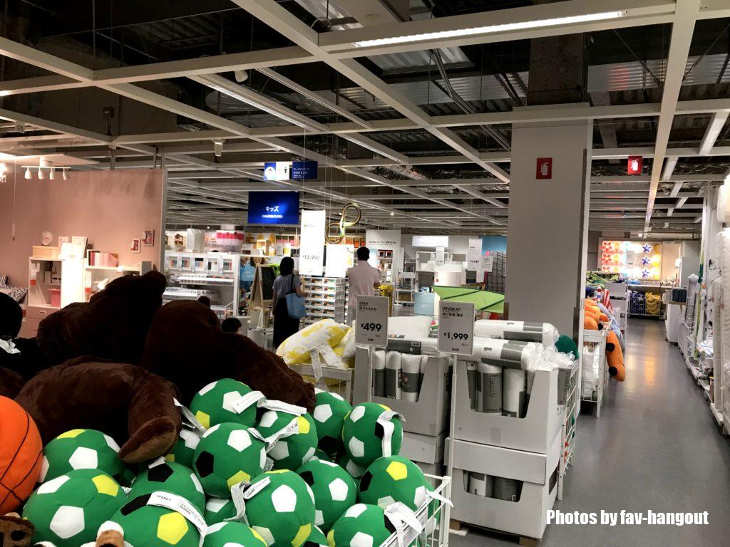 IKEA ショールームの様子