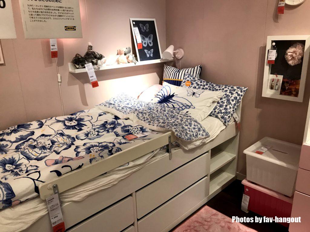IKEA　ベッド　展示