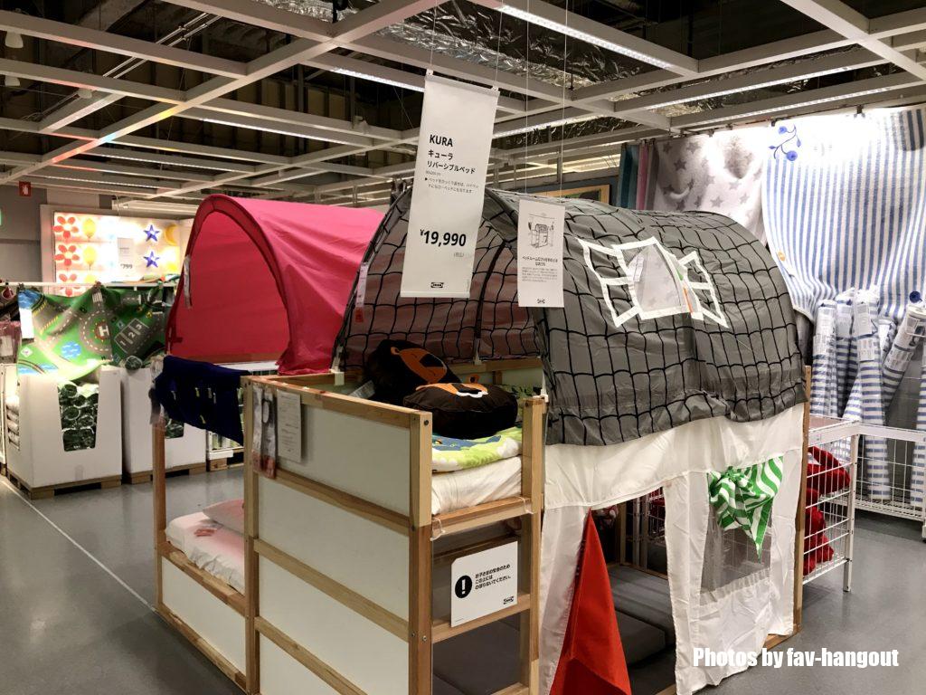 IKEA　ショールーム　2段ベッド