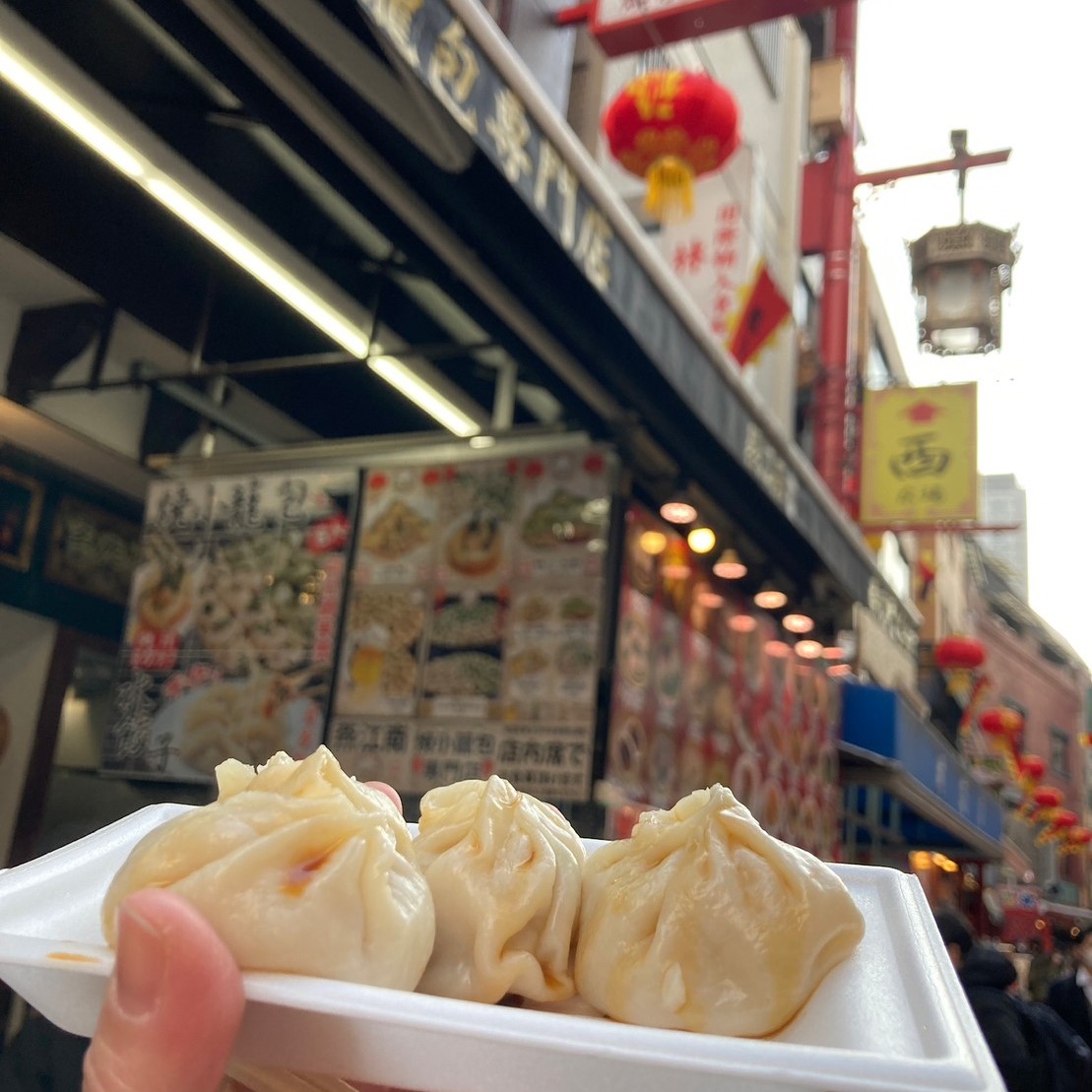 神戸・南京町 食べ歩き 美味しいお店 「小籠包」