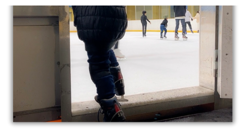 子どもアイススケート靴のサイズ